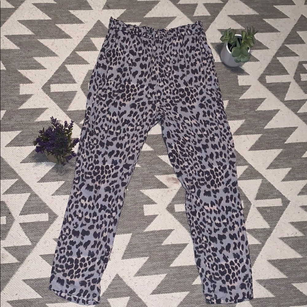 Cheetah pants